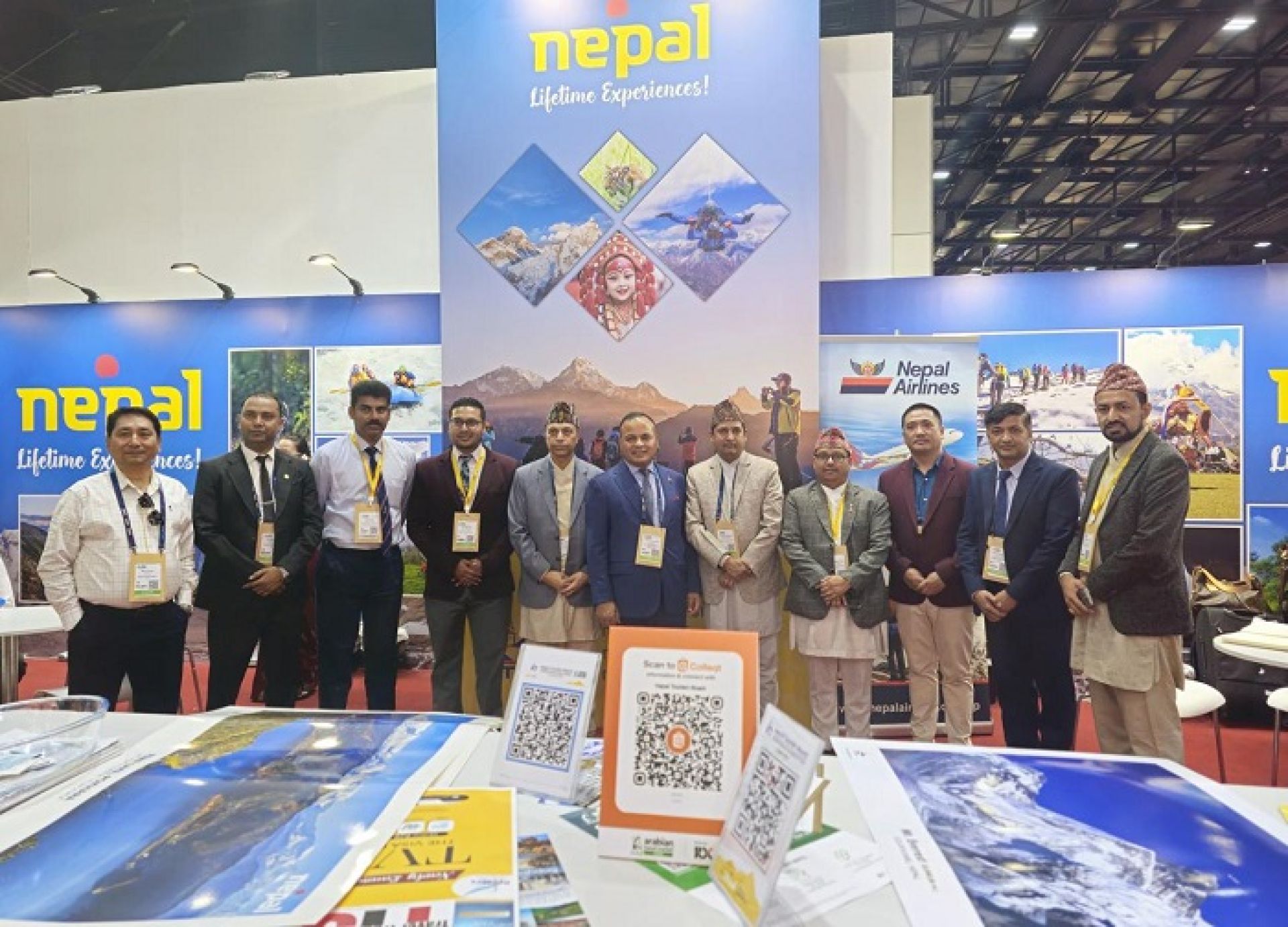 नेपाल पर्यटन बोर्डद्वारा दुबईमा नेपालको पर्यटन सम्भावना र गन्तव्य प्रदर्शन